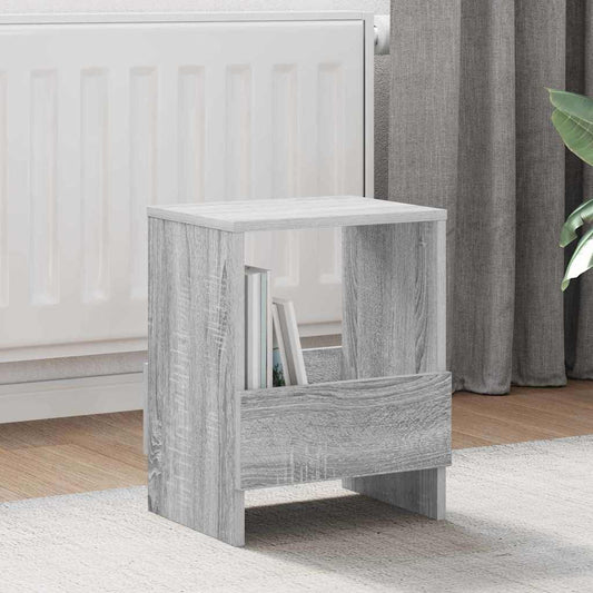 Magazin állvány 2 pcs Szürke Sonoma 35 x 30 x 45 cm