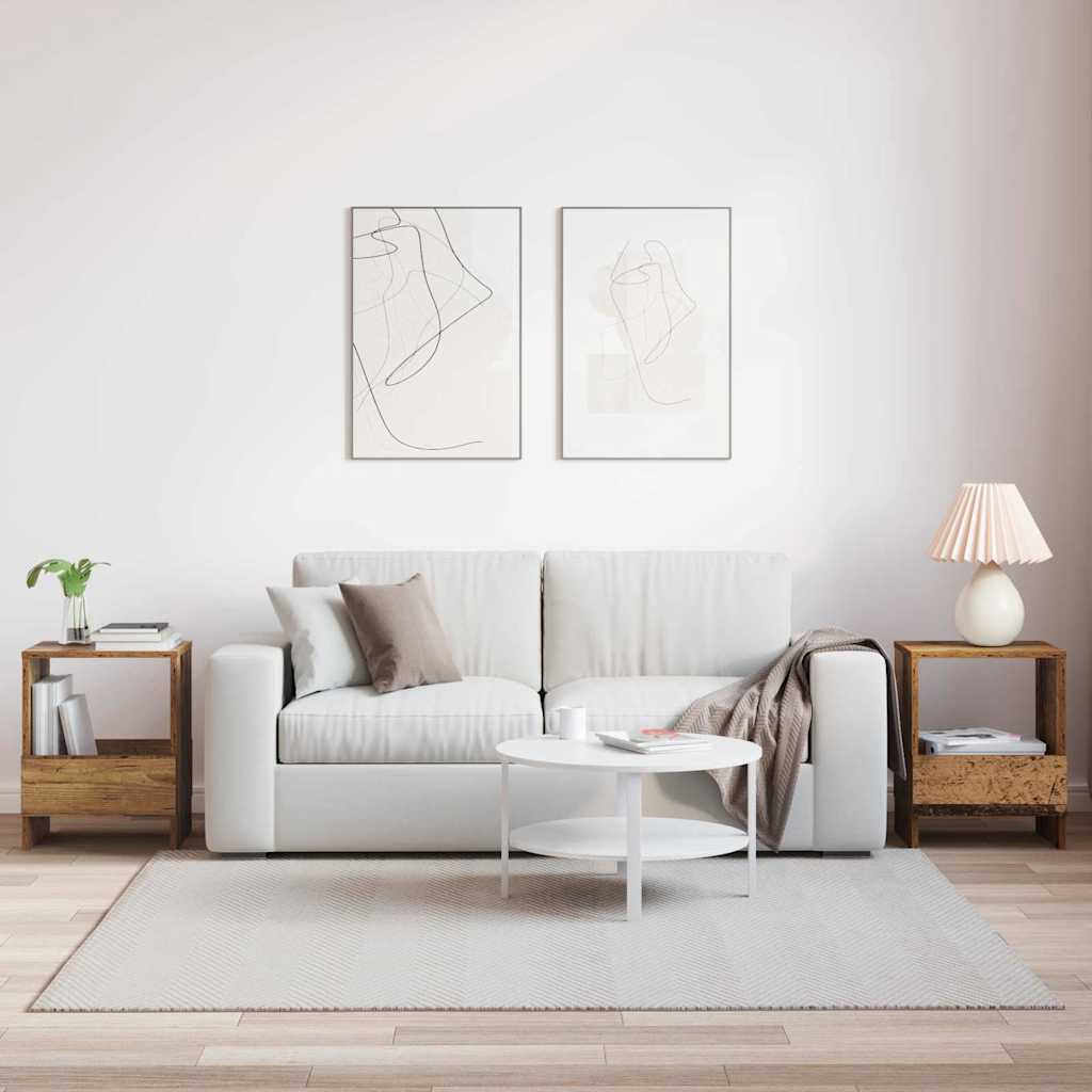 Magazin állvány 2 pcs Öreg fa 35 x 30 x 45 cm