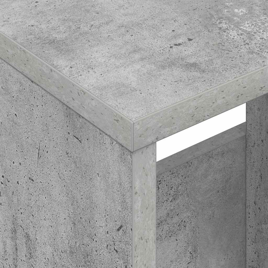 Magazin állvány Beton Szürke 68,5 x 30 x 45 cm