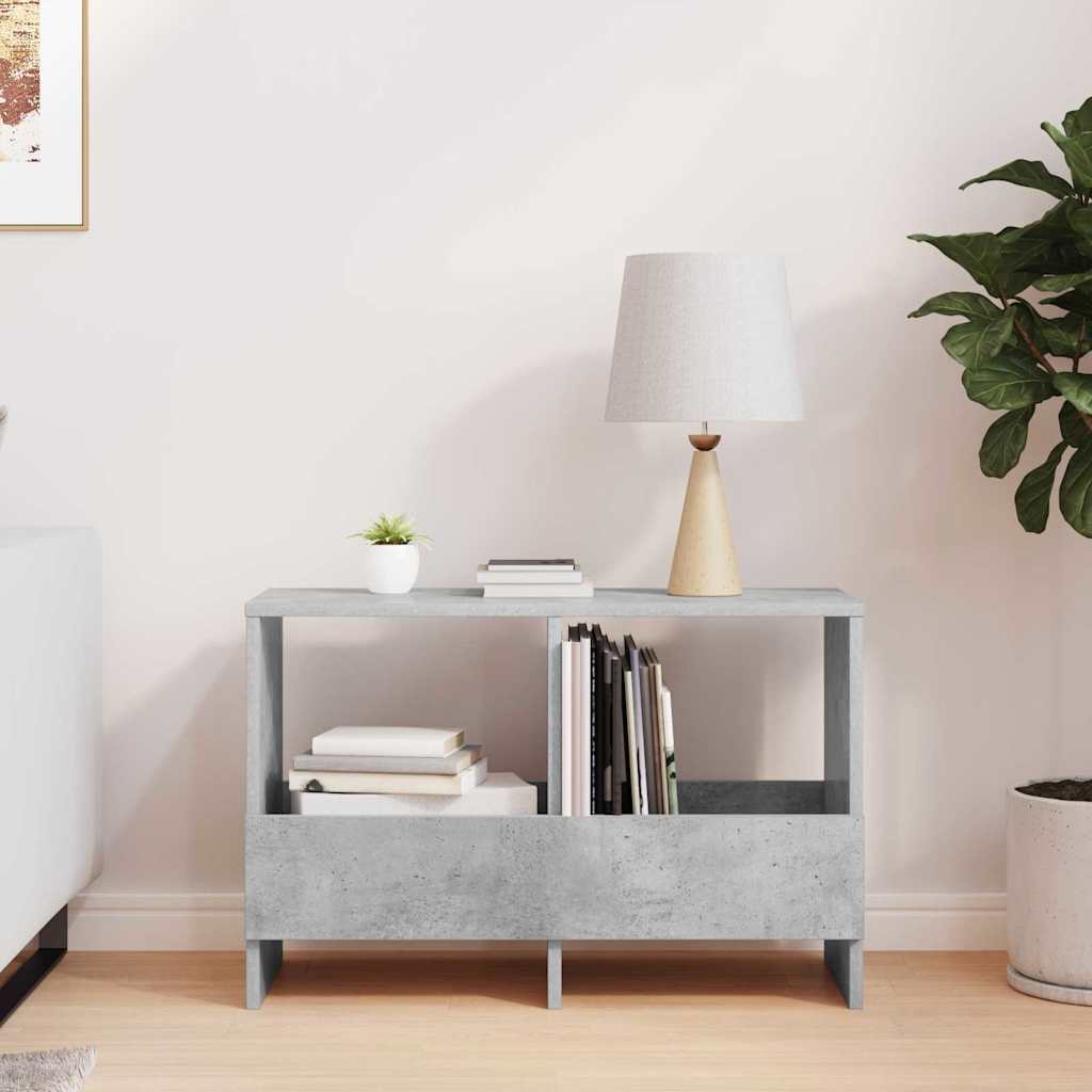 Magazin állvány Beton Szürke 68,5 x 30 x 45 cm