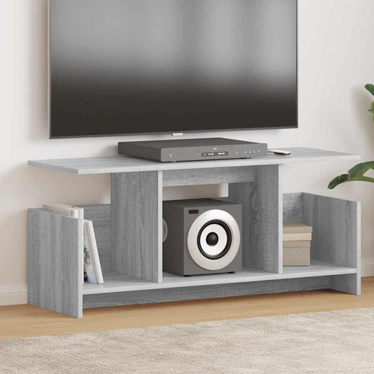 TV állvány Szürke Sonoma 102 x 35 x 45 cm Faanyag