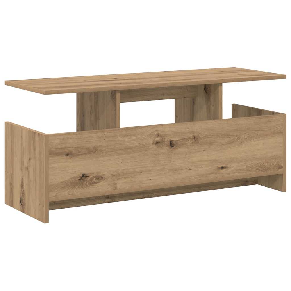 TV állvány 102 x 35 x 45 cm Artisan tölgy Szerelt Fa