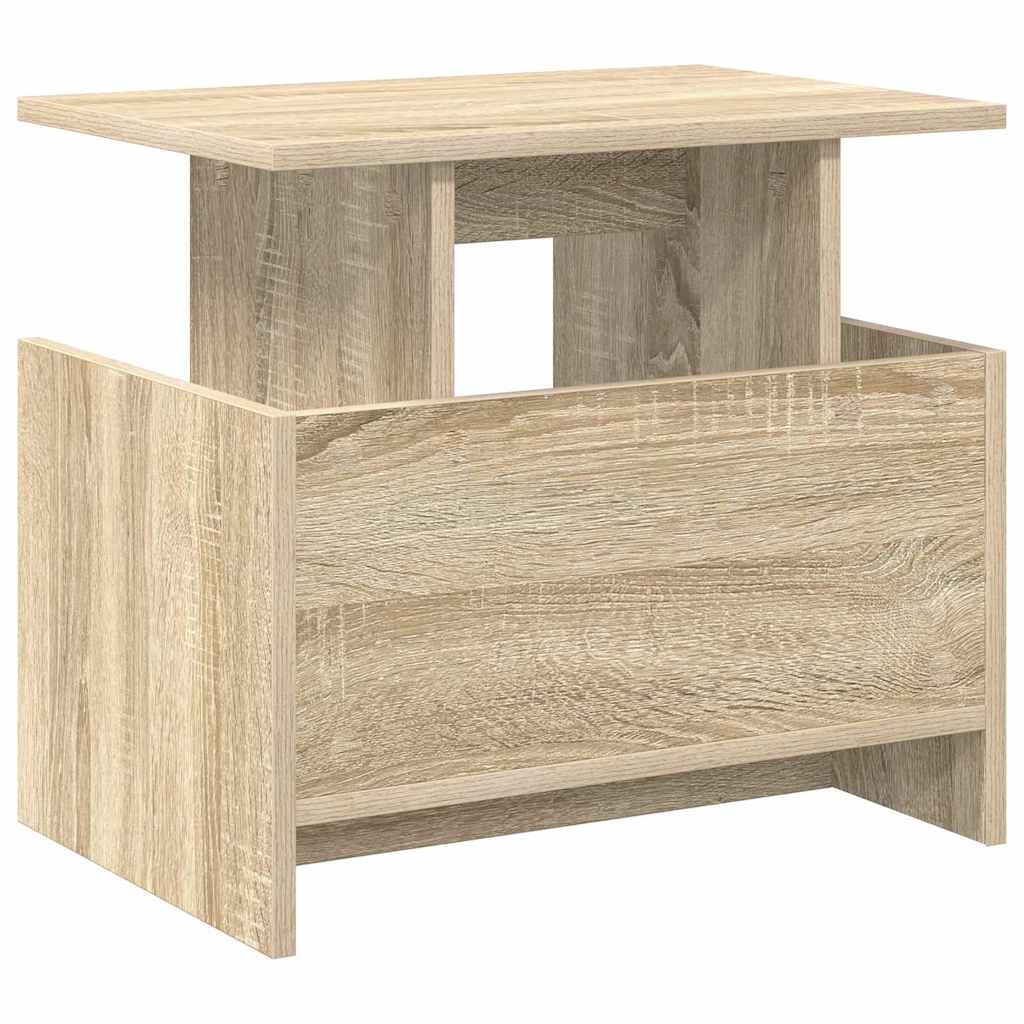 TV állvány 2 pcs Sonoma tölgy Szerelt Fa