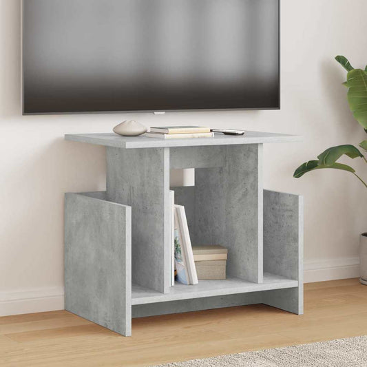 TV állvány 2 pcs Beton Szürke 50 x 35 x 45 cm Faanyag