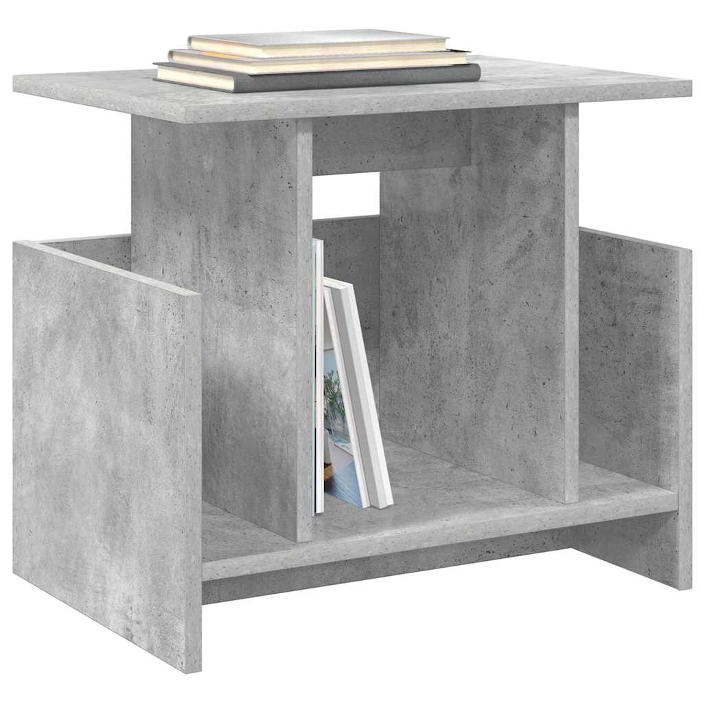 TV állvány 2 pcs Beton Szürke Szerelt Fa