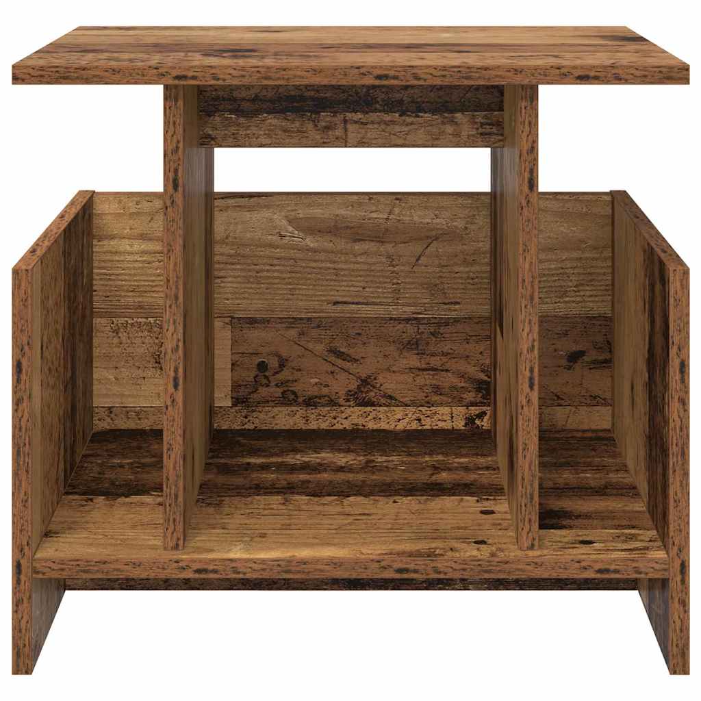 TV állvány 50 x 35 x 45 cm Öreg fa Szerelt Fa