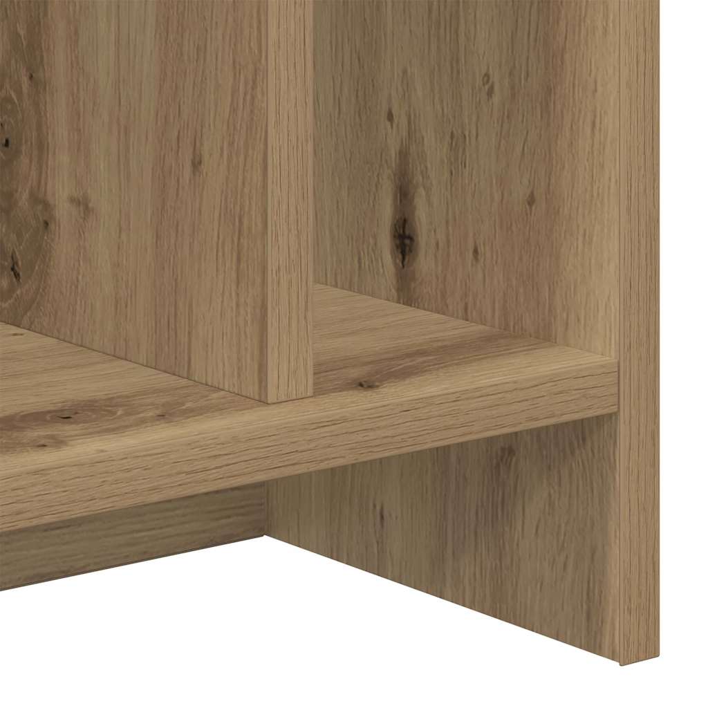 TV állvány 2 pcs Artisan tölgy Szerelt Fa