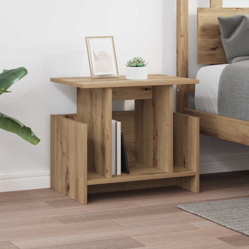 TV állvány 2 pcs Artisan tölgy Szerelt Fa
