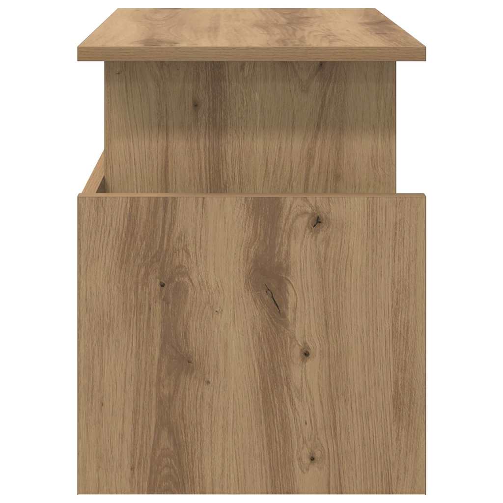 TV állvány 2 pcs Artisan tölgy Szerelt Fa