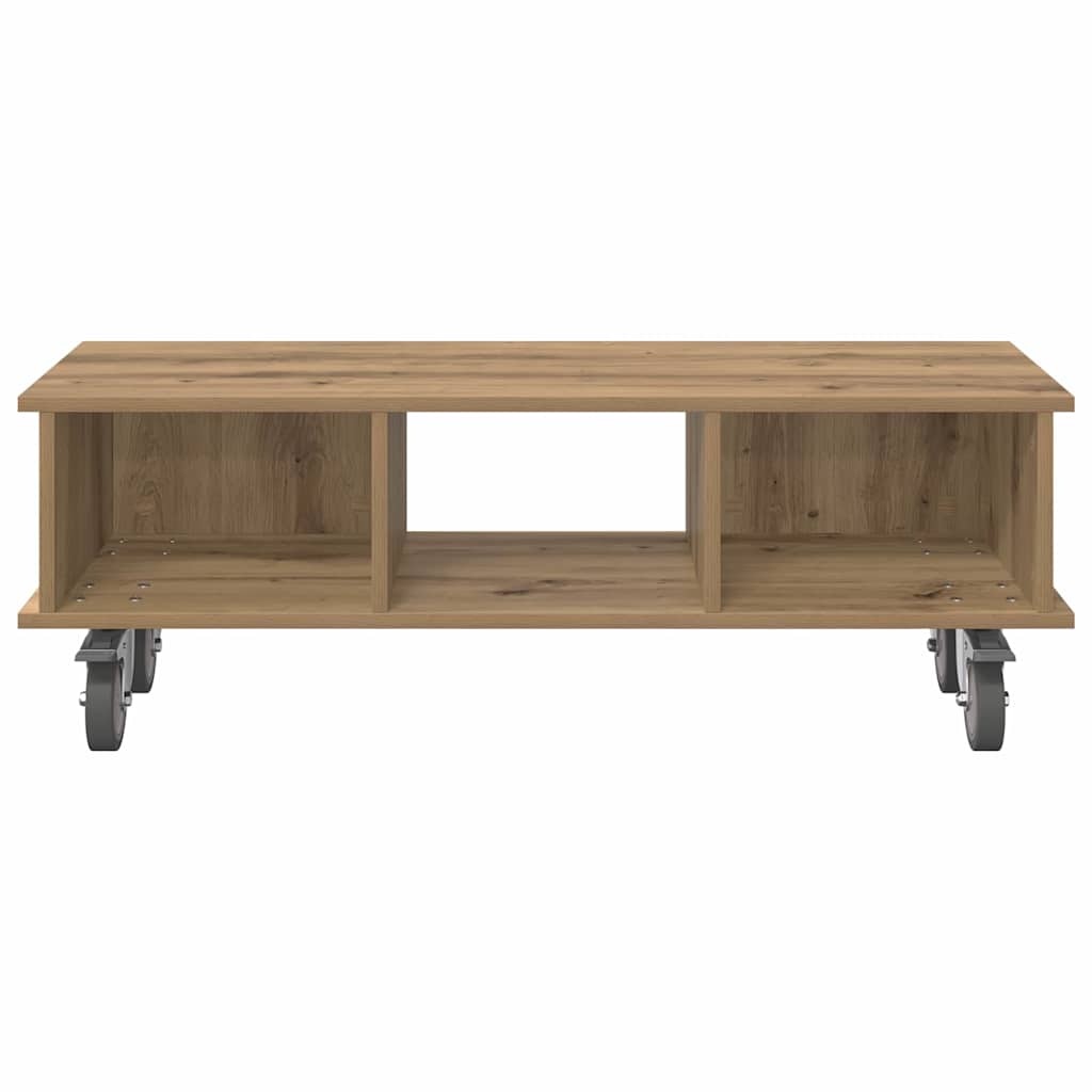 TV állvány 100 x 35 x 35 cm Artisan tölgy Szerelt Fa