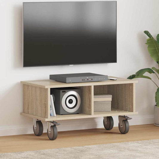 TV állvány Sonoma tölgy 68,5 x 35 x 35 cm Faanyag