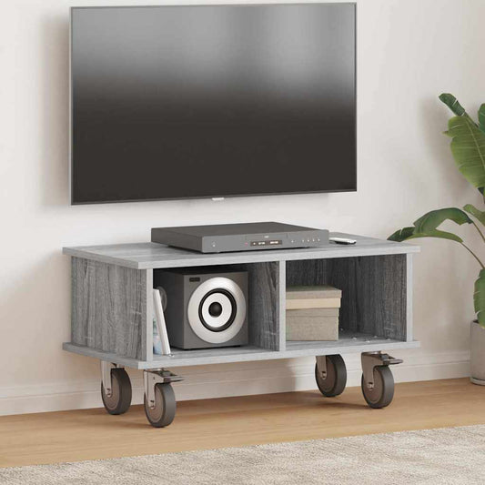 TV állvány Szürke Sonoma 68,5 x 35 x 35 cm Faanyag