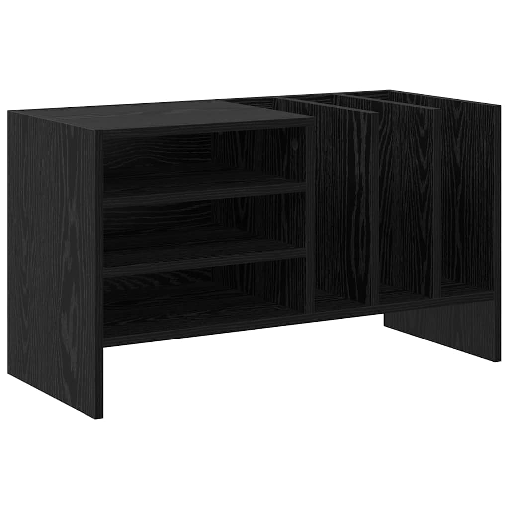 Hanglemez szekrény Fekete tölgy 78,5 x 35 x 45 cm Szerelt Fa