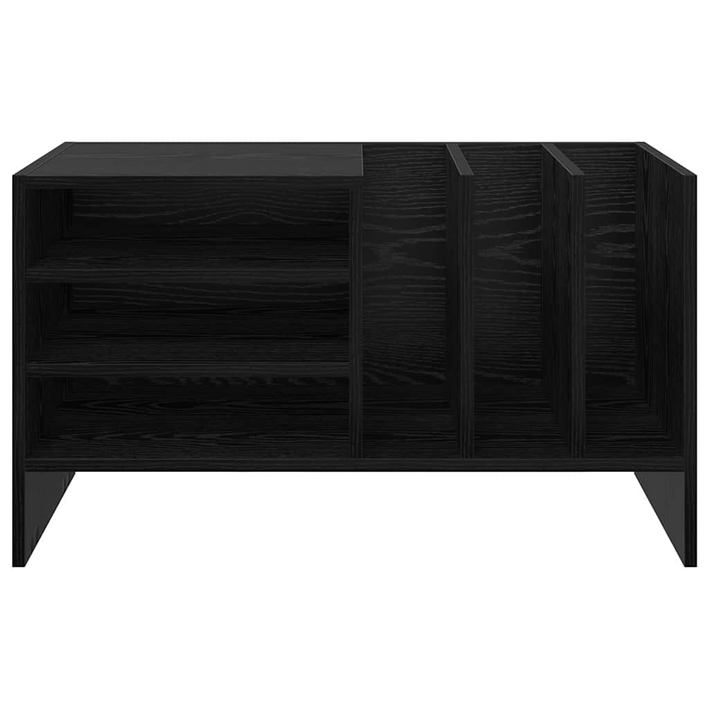 Hanglemez szekrény Fekete tölgy 78,5 x 35 x 45 cm Szerelt Fa