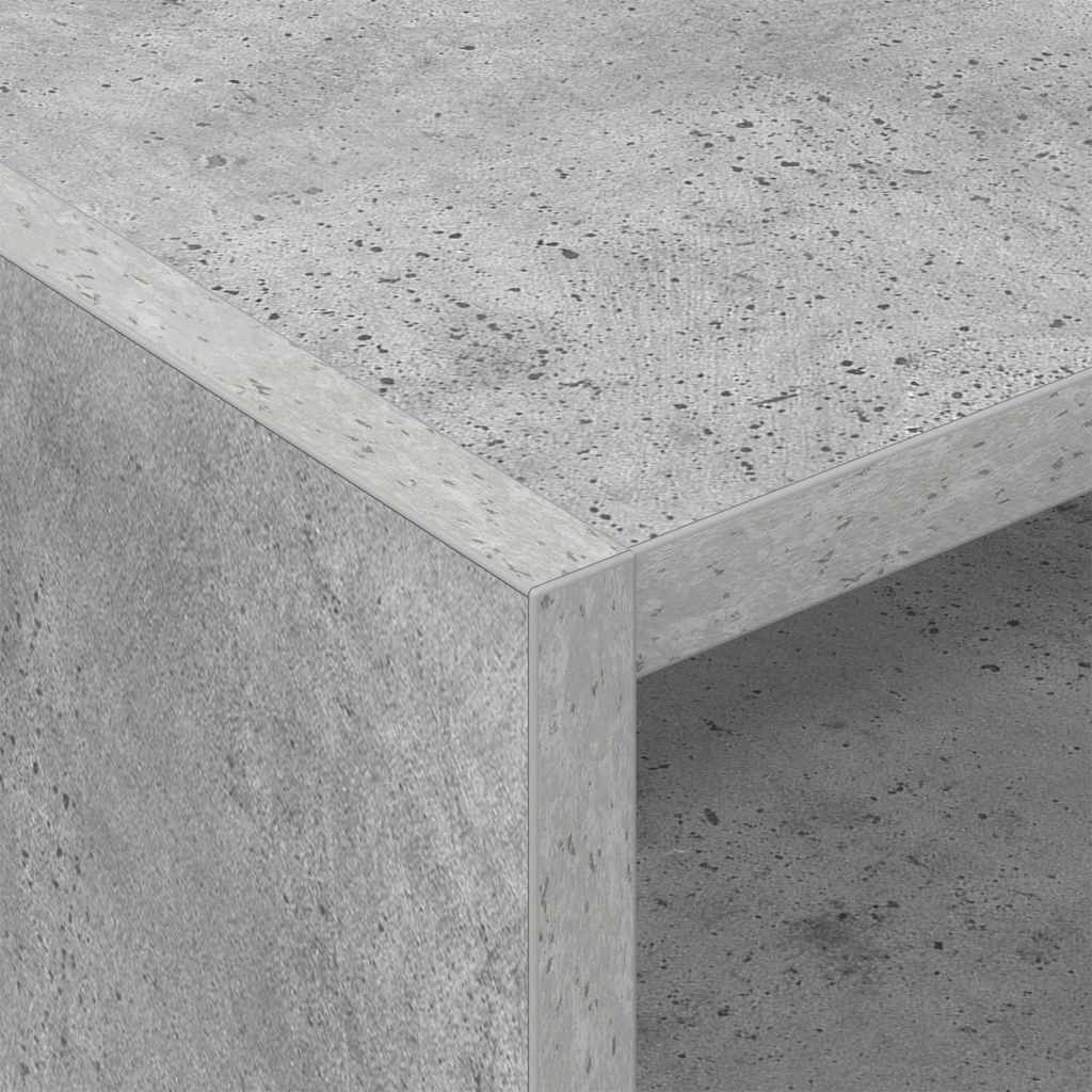 Hanglemez szekrény Beton Szürke 78,5 x 35 x 45 cm Szerelt Fa