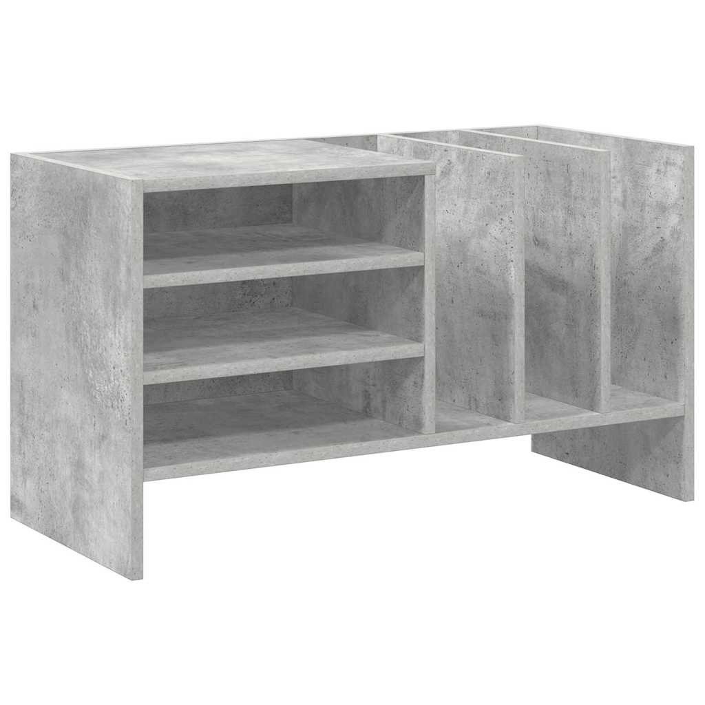 Hanglemez szekrény Beton Szürke 78,5 x 35 x 45 cm Szerelt Fa