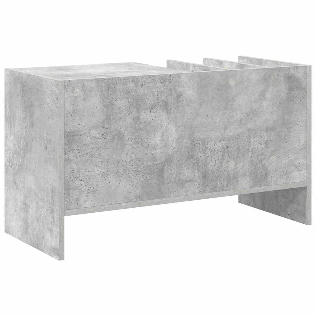 Hanglemez szekrény Beton Szürke 78,5 x 35 x 45 cm Szerelt Fa