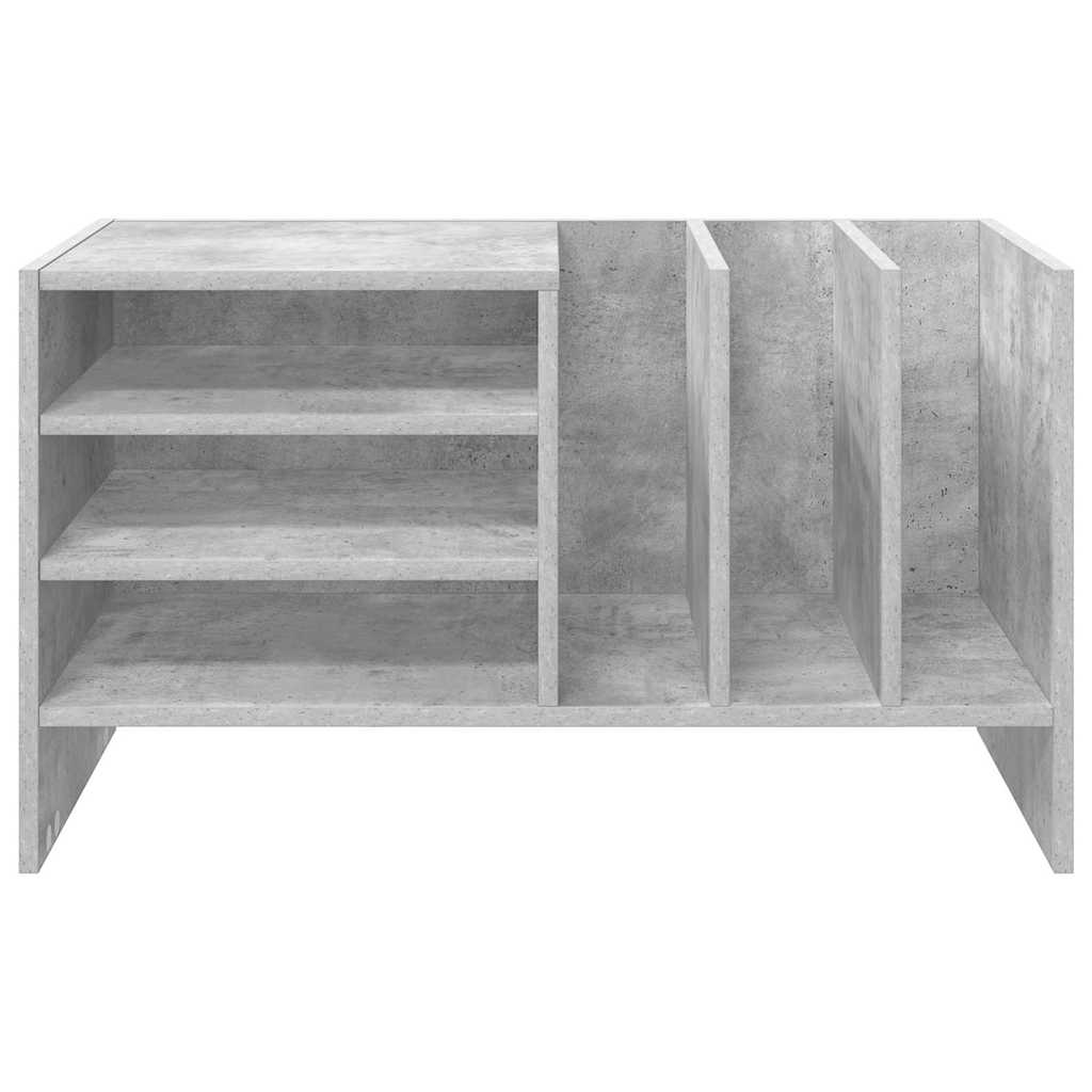 Hanglemez szekrény Beton Szürke 78,5 x 35 x 45 cm Szerelt Fa