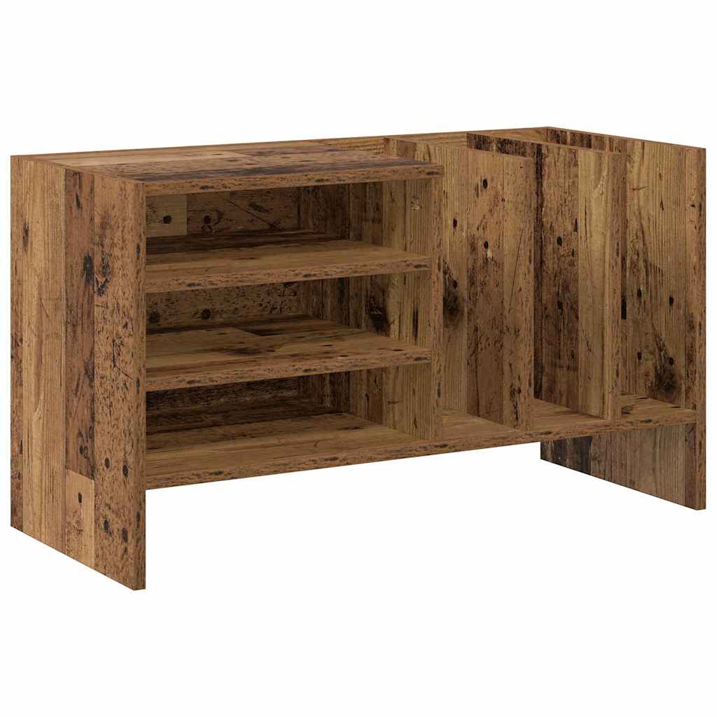 Hanglemez szekrény polcokkal Öreg fa 78,5 x 35 x 45 cm Faanyag