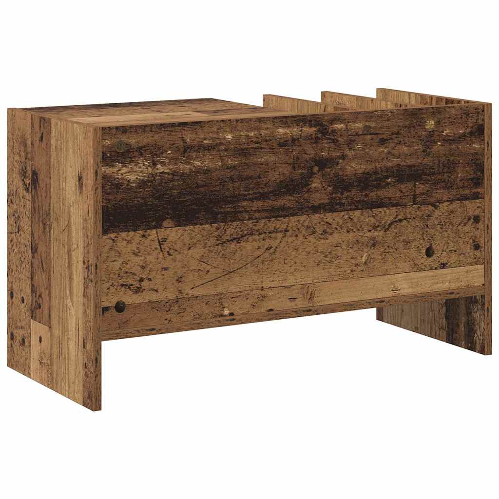Hanglemez szekrény polcokkal Öreg fa 78,5 x 35 x 45 cm Faanyag
