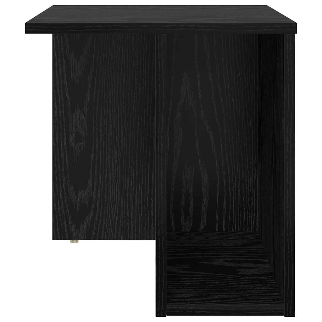Végasztal 2 db Fekete tölgy 37 x 32 x 40 cm Szerelt Fa