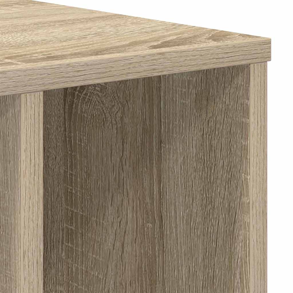 Végasztal 2 db Sonoma tölgy 37 x 32 x 40 cm Szerelt Fa