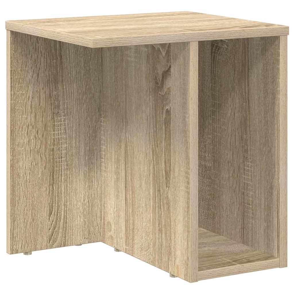 Végasztal 2 db Sonoma tölgy 37 x 32 x 40 cm Szerelt Fa