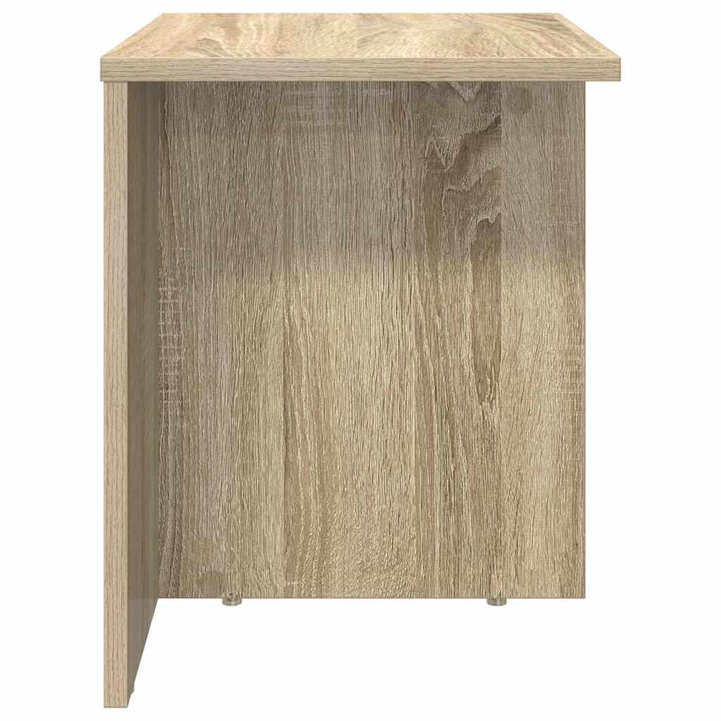 Végasztal 2 db Sonoma tölgy 37 x 32 x 40 cm Szerelt Fa