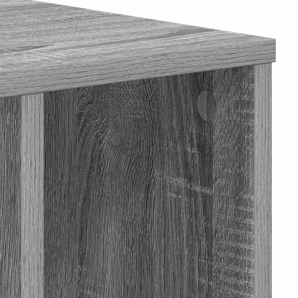 Végasztal 2 pcs Szürke Sonoma 37 x 32 x 40 cm Faanyag