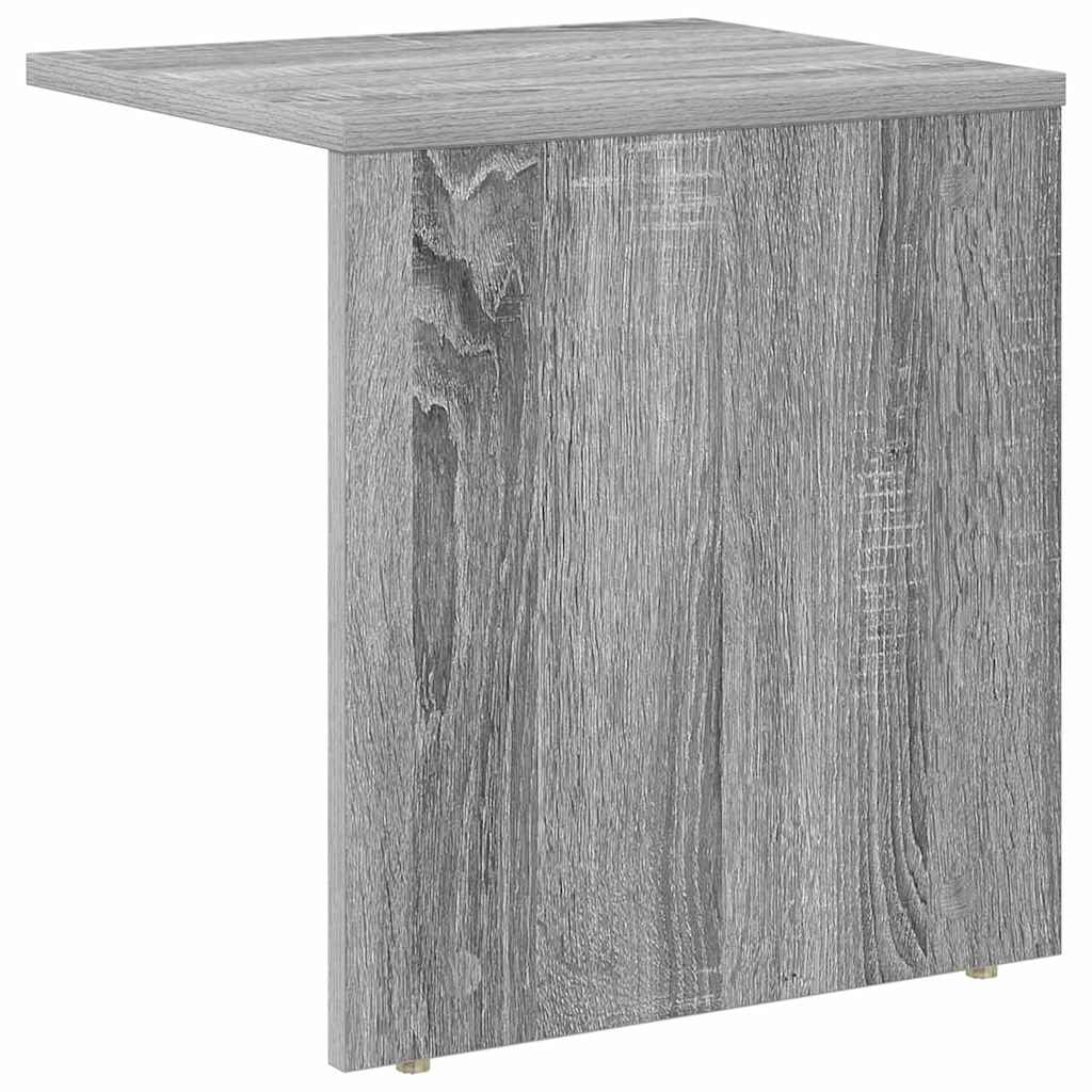 Végasztal 2 pcs Szürke Sonoma 37 x 32 x 40 cm Faanyag