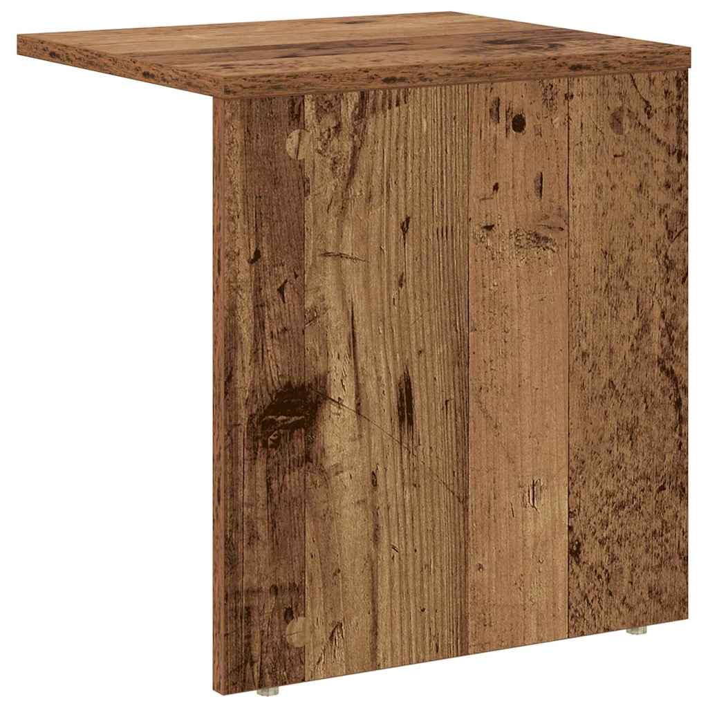 Végasztal 2 db Öreg fa 37 x 32 x 40 cm Szerelt Fa
