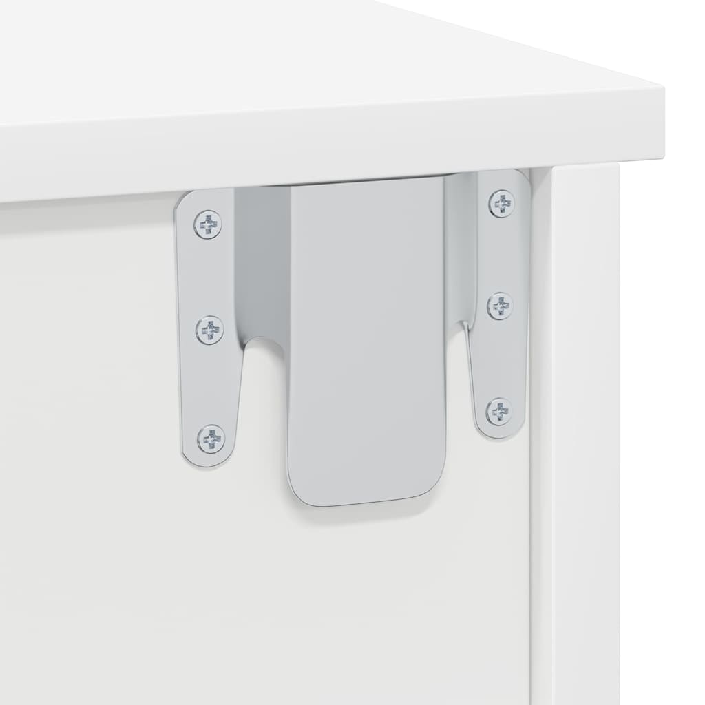 Éjjeli asztal 2 db Fehér 40 x 31 x 15 cm Szerelt Fa
