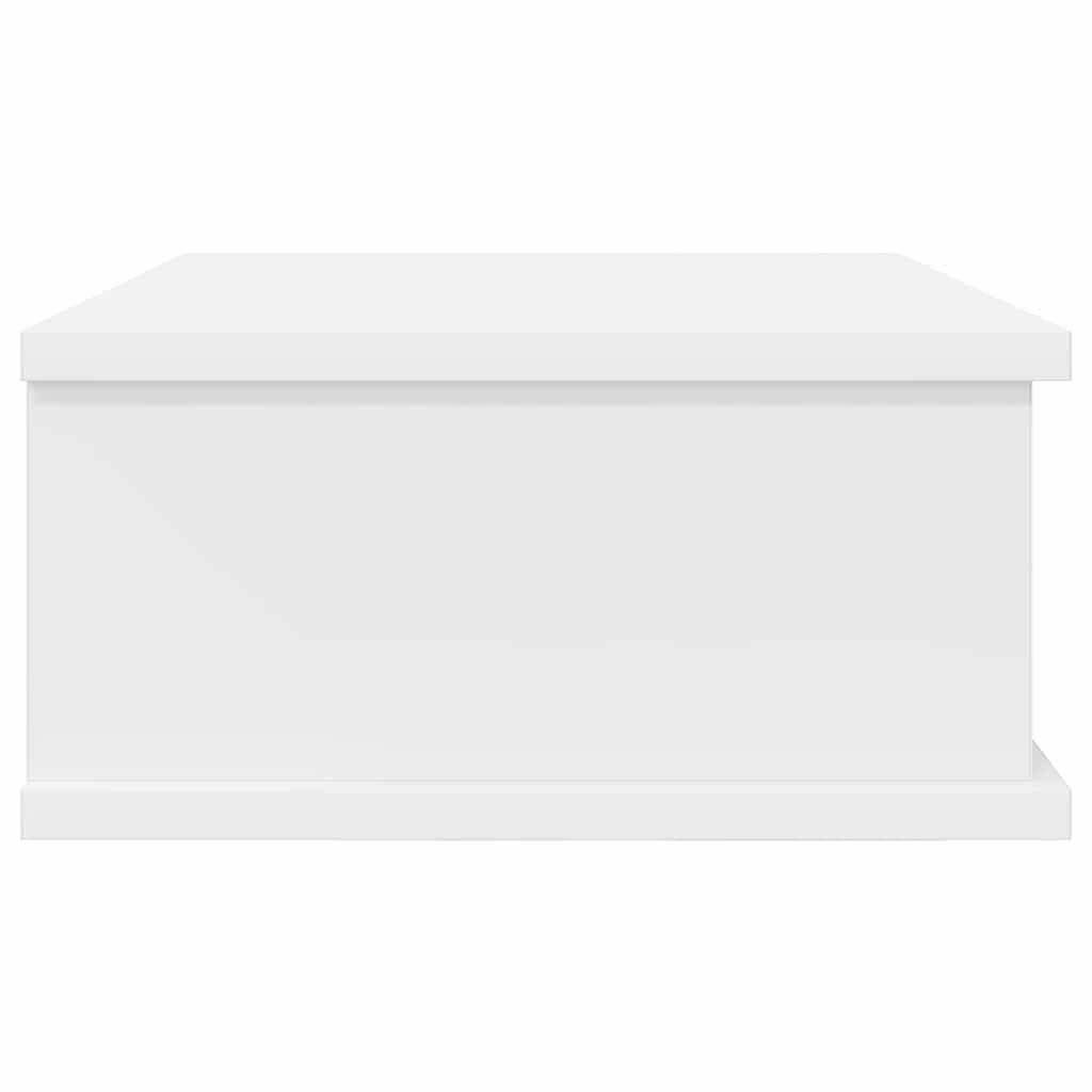 Éjjeli asztal 2 db Fehér 40 x 31 x 15 cm Szerelt Fa