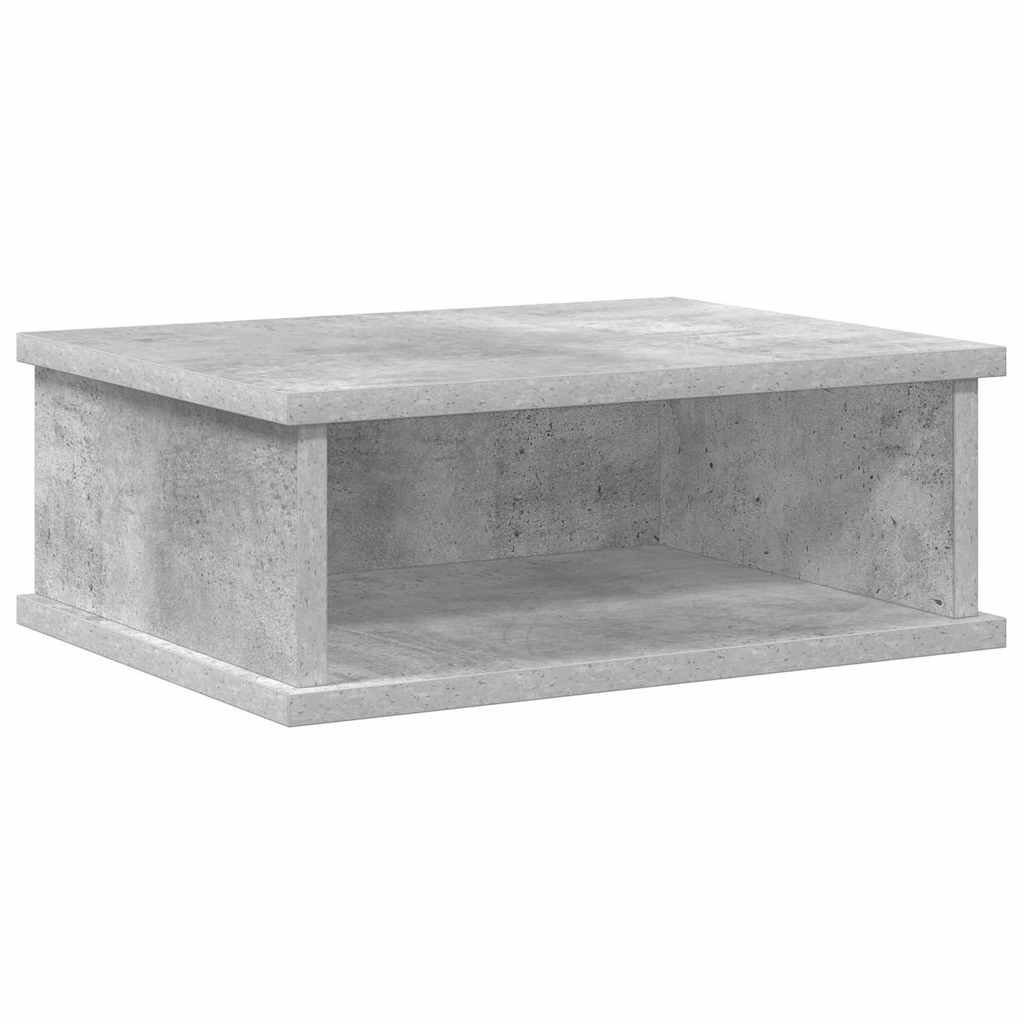 Éjjeli asztal 2 db Beton Szürke 40 x 31 x 15 cm Szerelt Fa