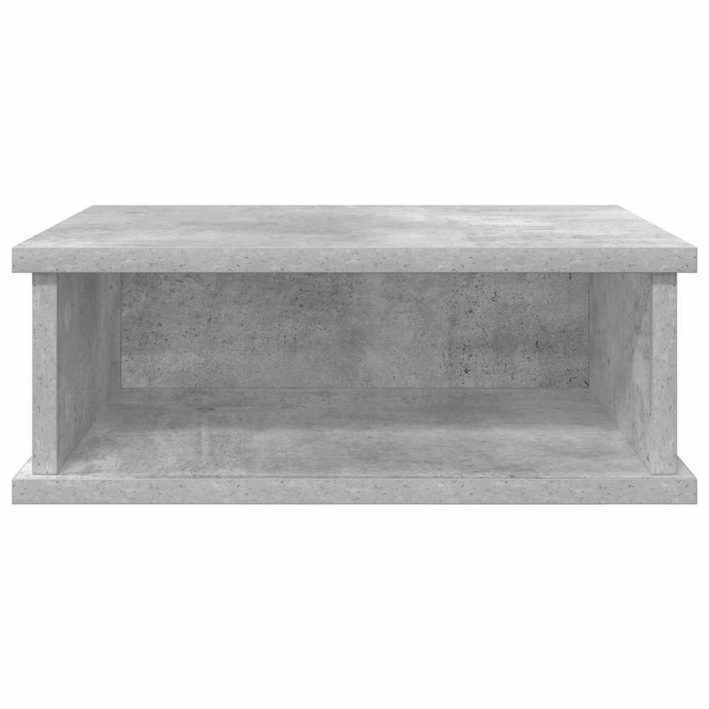 Éjjeli asztal 2 db Beton Szürke 40 x 31 x 15 cm Szerelt Fa