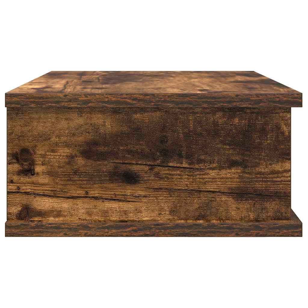 Éjjeli asztal 2 db Füstölt tölgy 40 x 31 x 15 cm Szerelt Fa