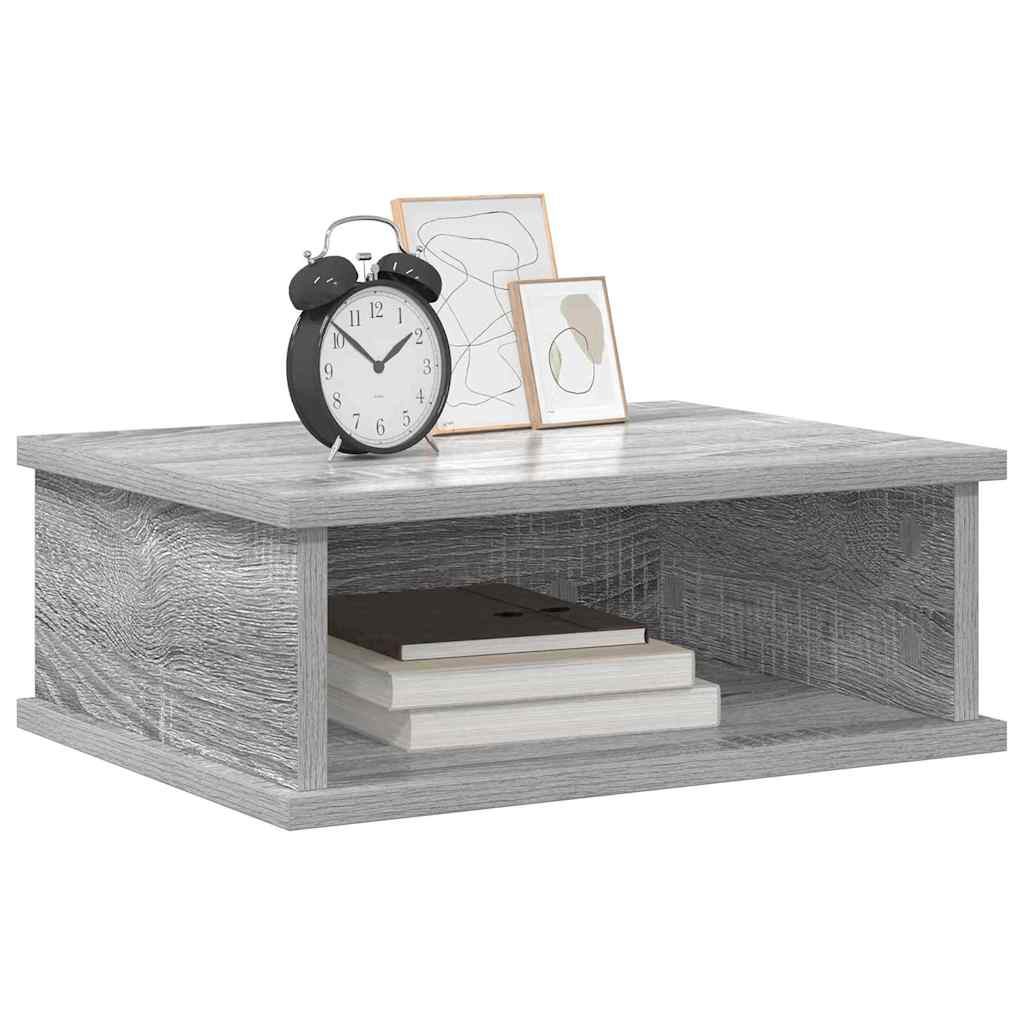Éjjeli asztal 2 db Szürke Sonoma 40 x 31 x 15 cm Szerelt Fa