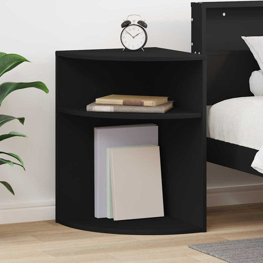 Végasztal Fekete 39,7 x 39,7 x 60 cm Faanyag