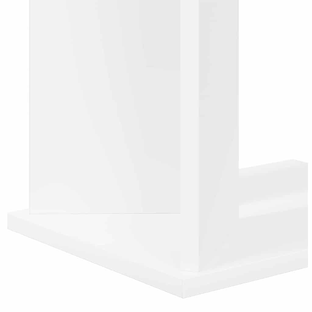 Végasztal Fehér 35 x 25 x 50 cm Faanyag