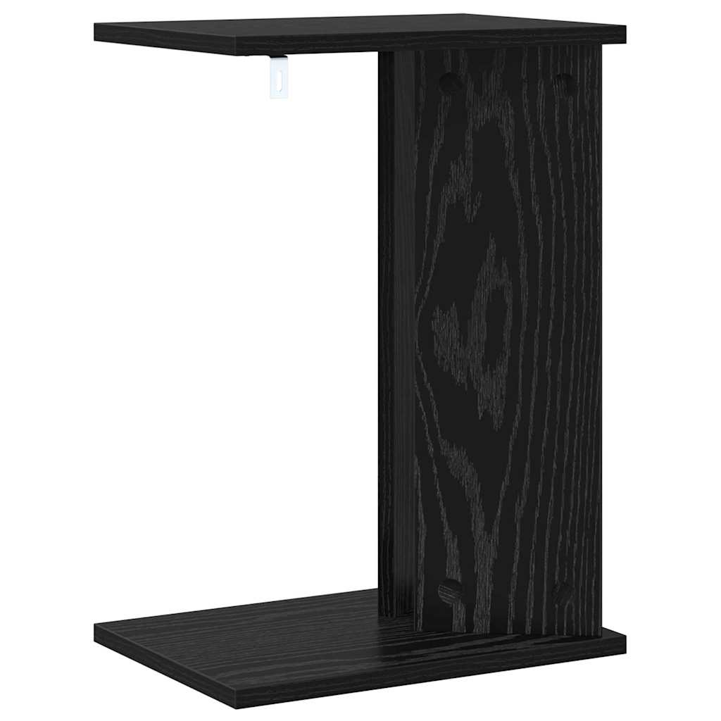 Végasztal Fekete tölgy 35 x 25 x 50 cm Szerelt Fa