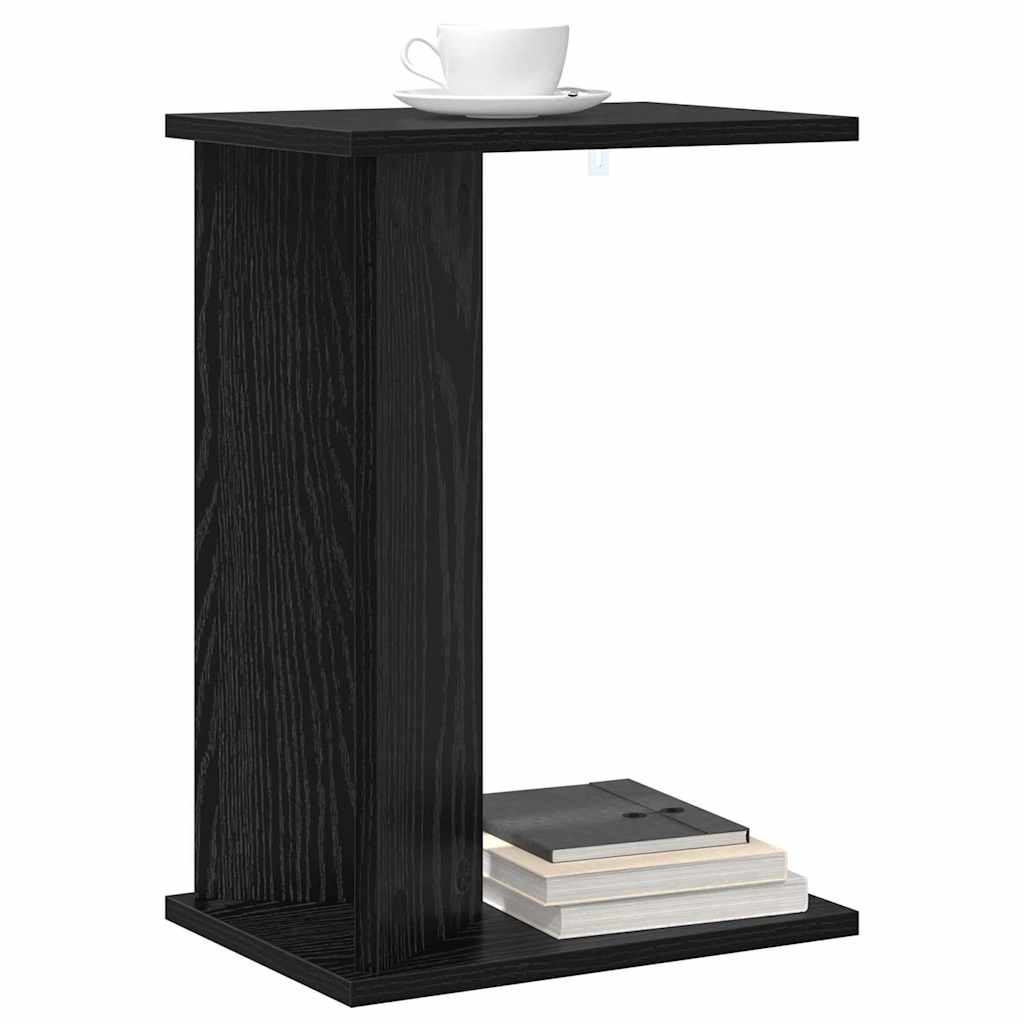 Végasztal Fekete tölgy 35 x 25 x 50 cm Szerelt Fa