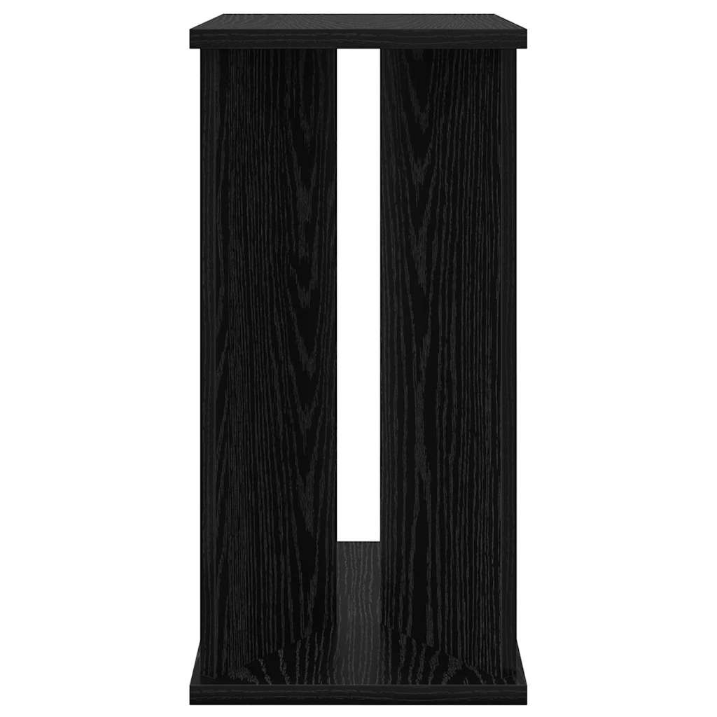 Végasztal Fekete tölgy 35 x 25 x 50 cm Szerelt Fa