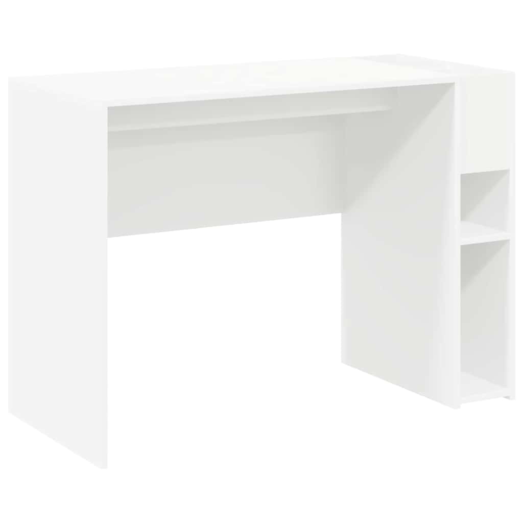 Asztal Fehér Szerelt Fa 109 x 50 x 78 cm