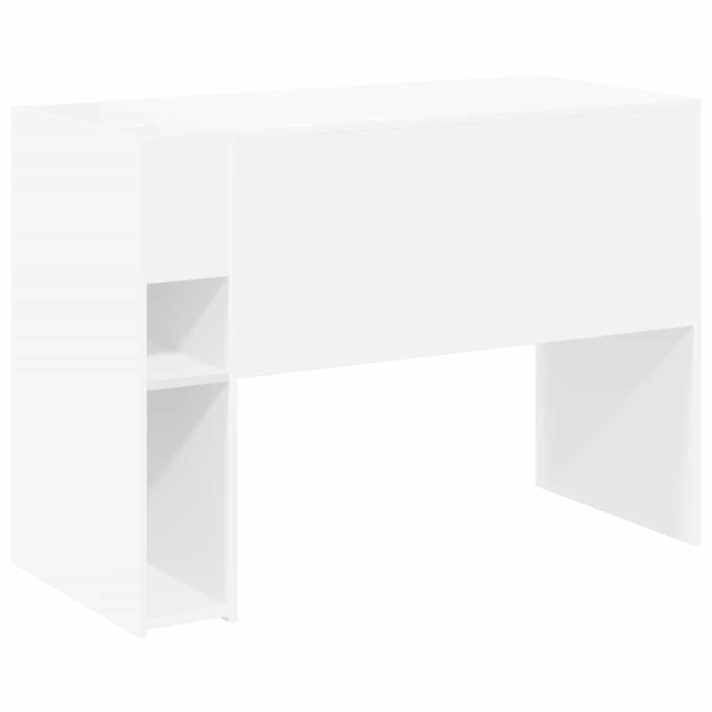 Asztal Fehér Szerelt Fa 109 x 50 x 78 cm
