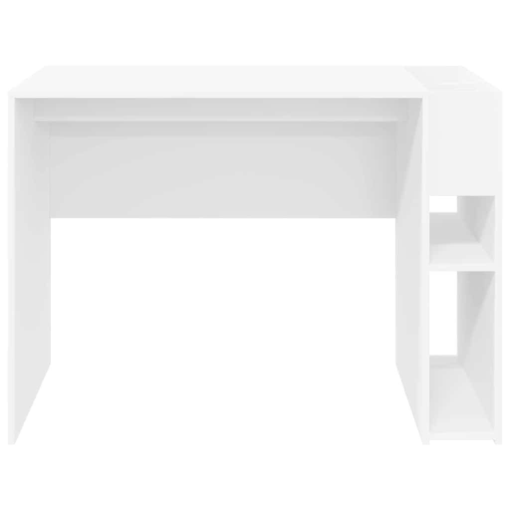 Asztal Fehér Szerelt Fa 109 x 50 x 78 cm