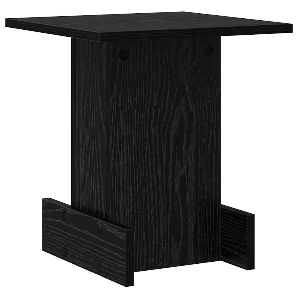 Végasztal Fekete tölgy 35,5 x 35 x 40 cm Szerelt Fa
