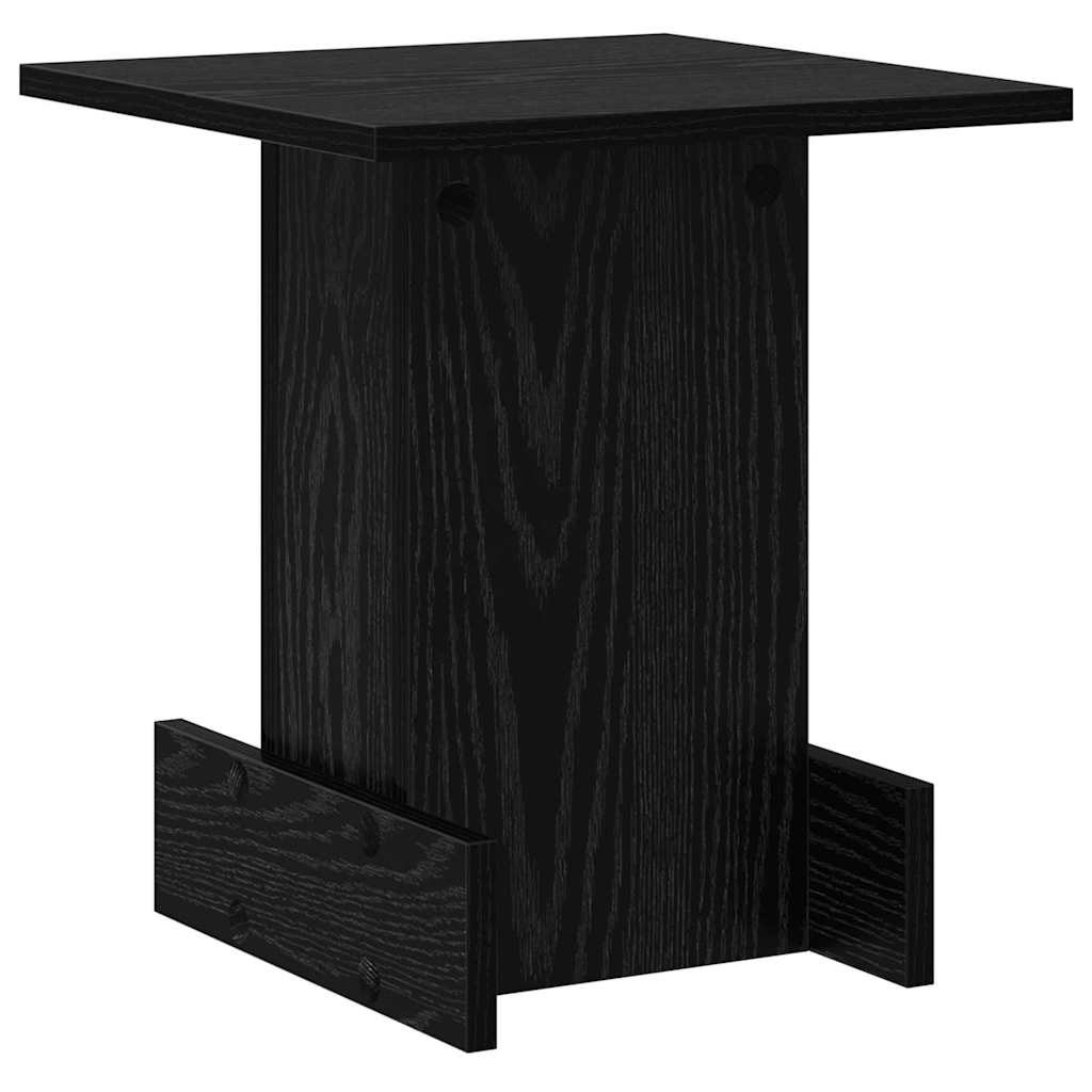 Végasztal Fekete tölgy 35,5 x 35 x 40 cm Szerelt Fa