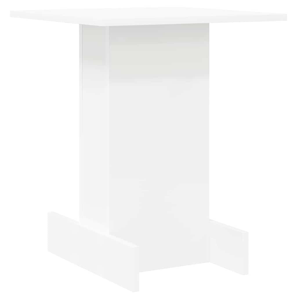 Végasztal Fehér 44,5 x 45 x 55 cm Szerelt Fa