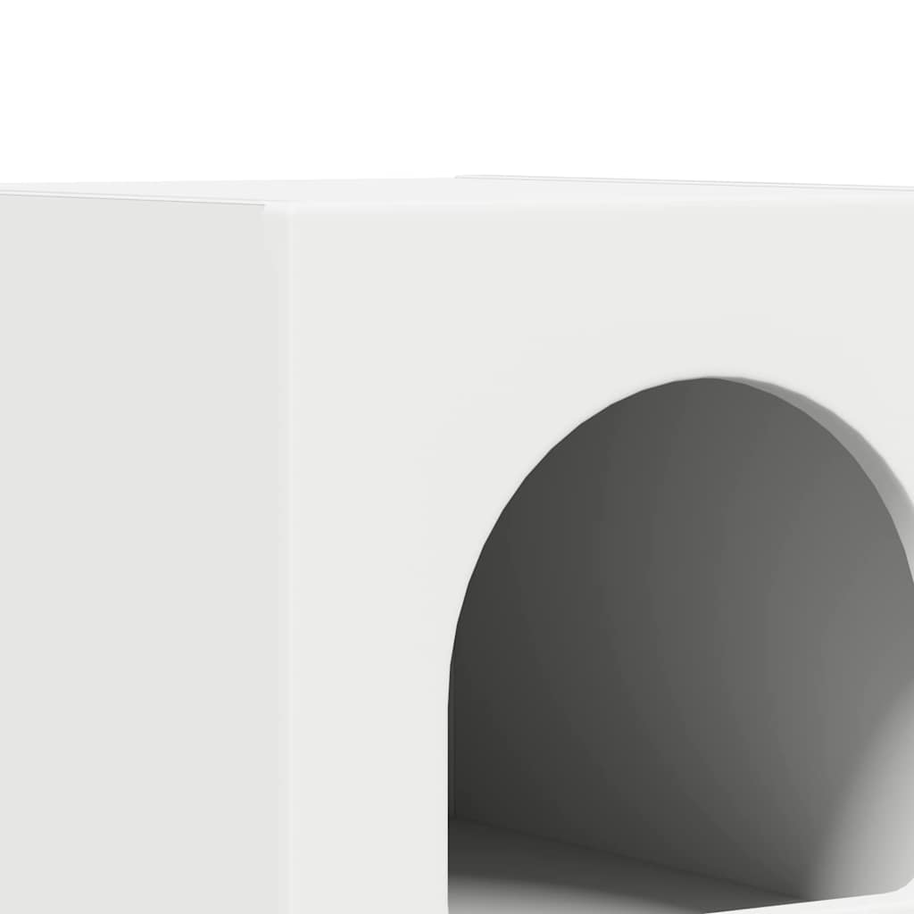 Éjjeli asztal ELST 2 db Fehér 29,5 x 33,5 x 50 cm Szerelt Fa