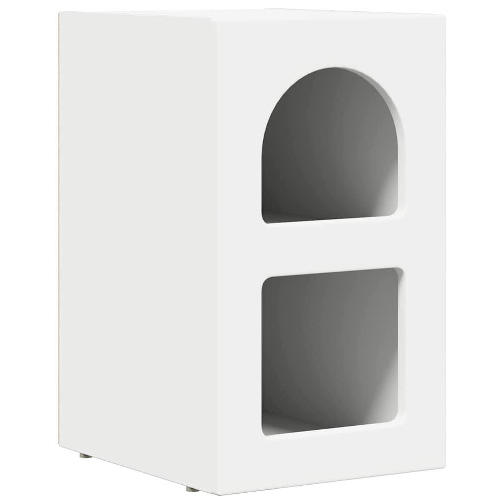 Éjjeli asztal ELST 2 db Fehér 29,5 x 33,5 x 50 cm Szerelt Fa